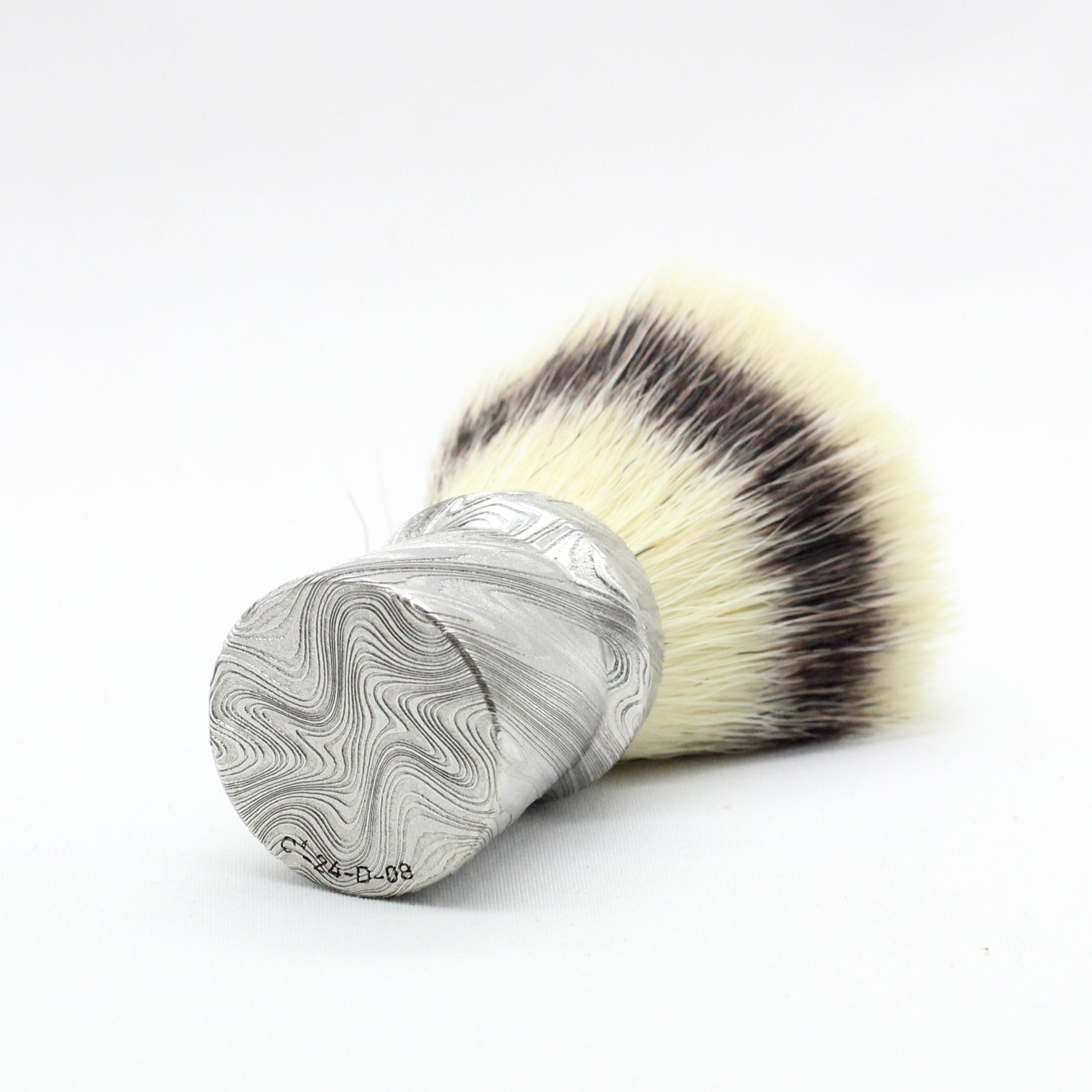 Reserved/Custom: Damascus Shaving Brush.