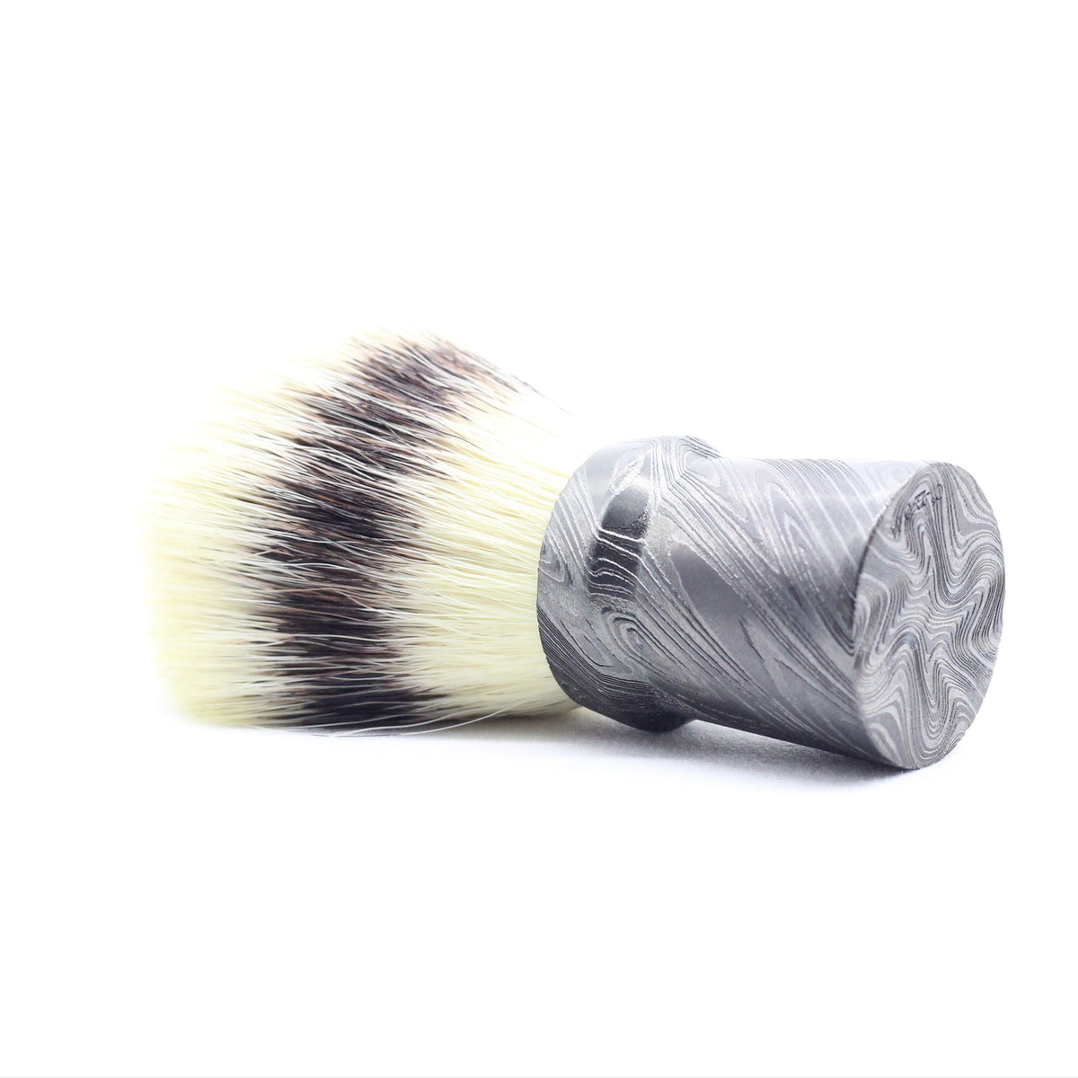 Custom: Damascus Shaving Brush - TaC/DLC.