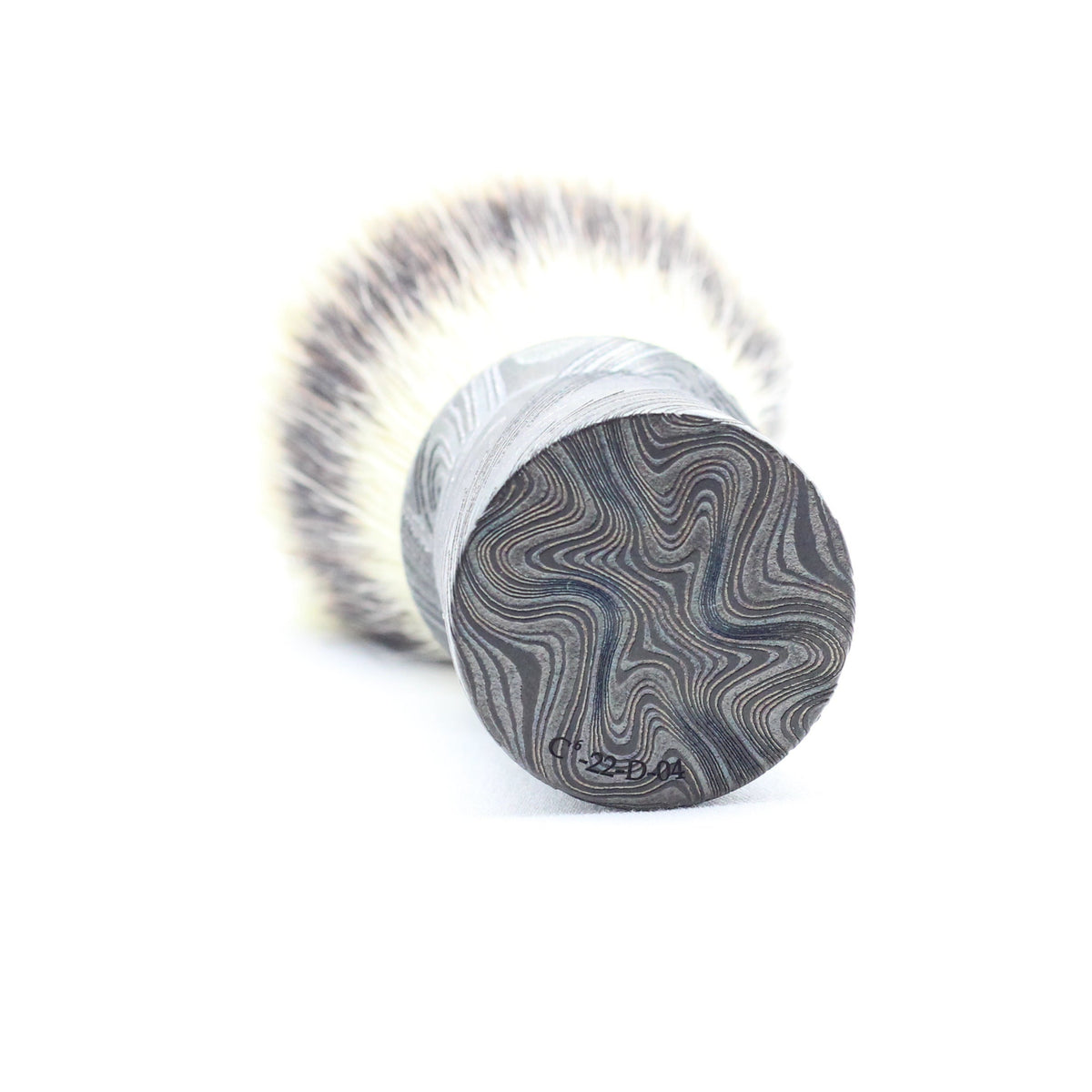 Custom: Damascus Shaving Brush - TaC/DLC.