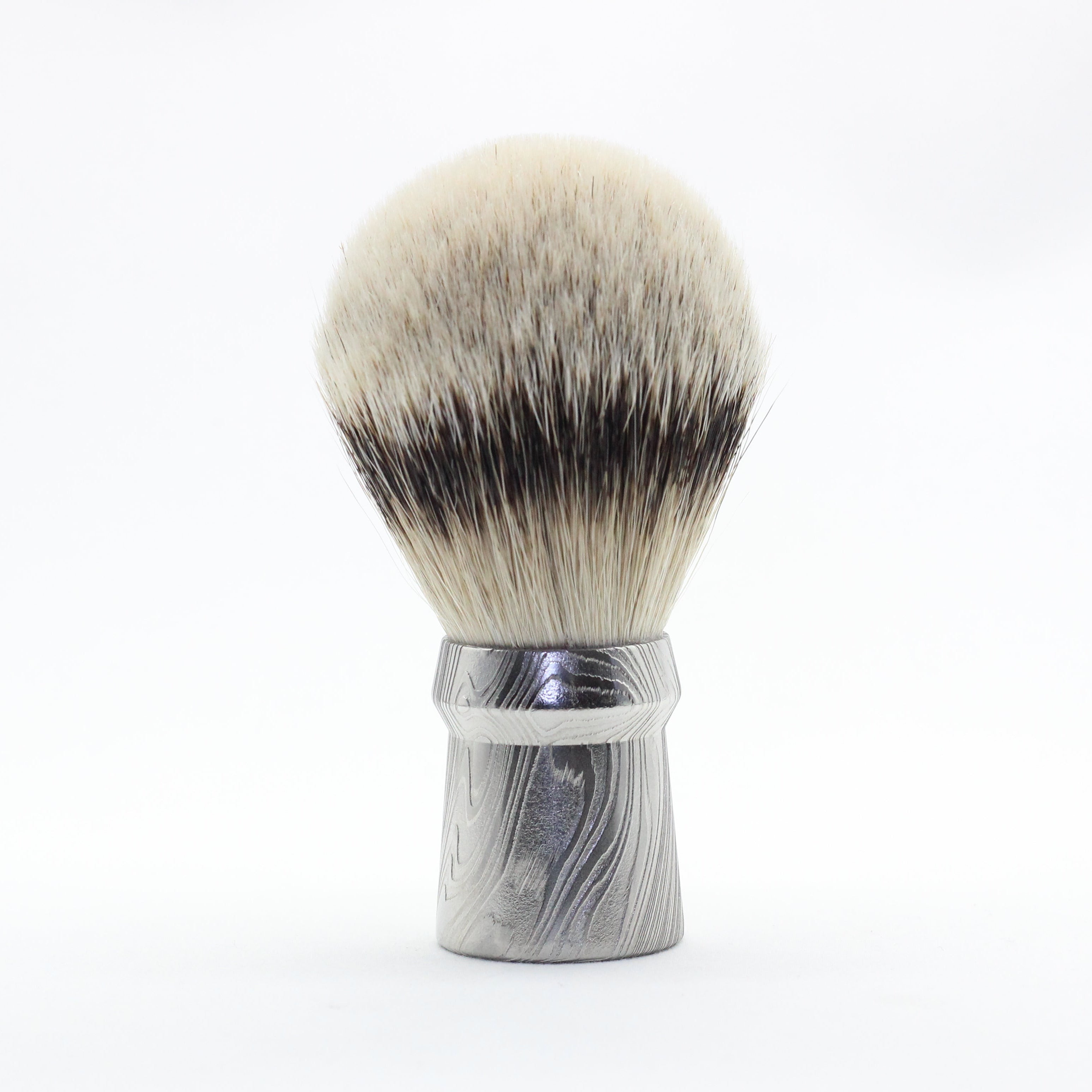 Reserved/Custom: Damascus Shaving Brush...