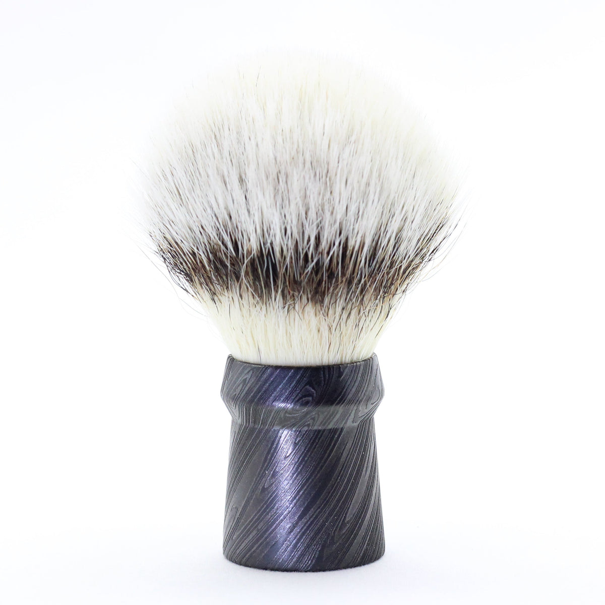 Custom: Damascus Shaving Brush - TaC/DLC.