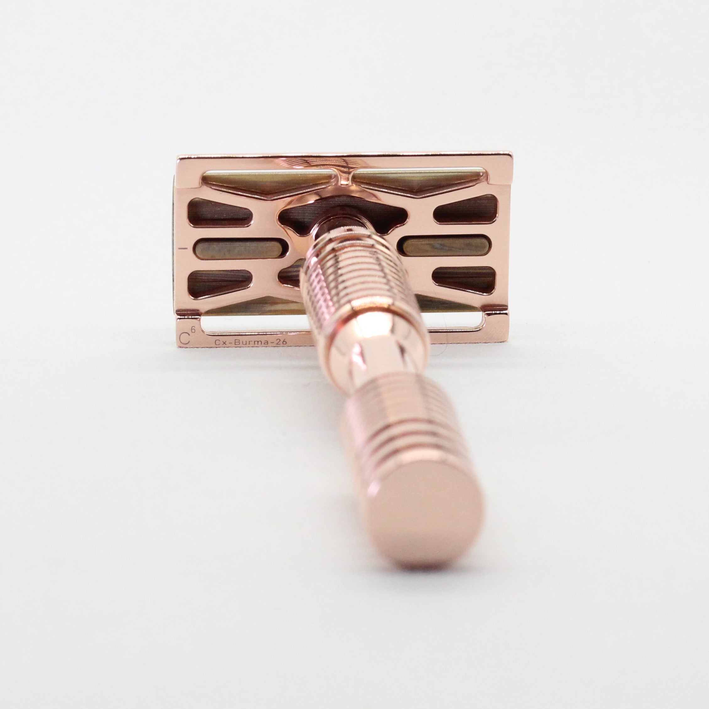 Mokume gane safety razor - copper luxury razor