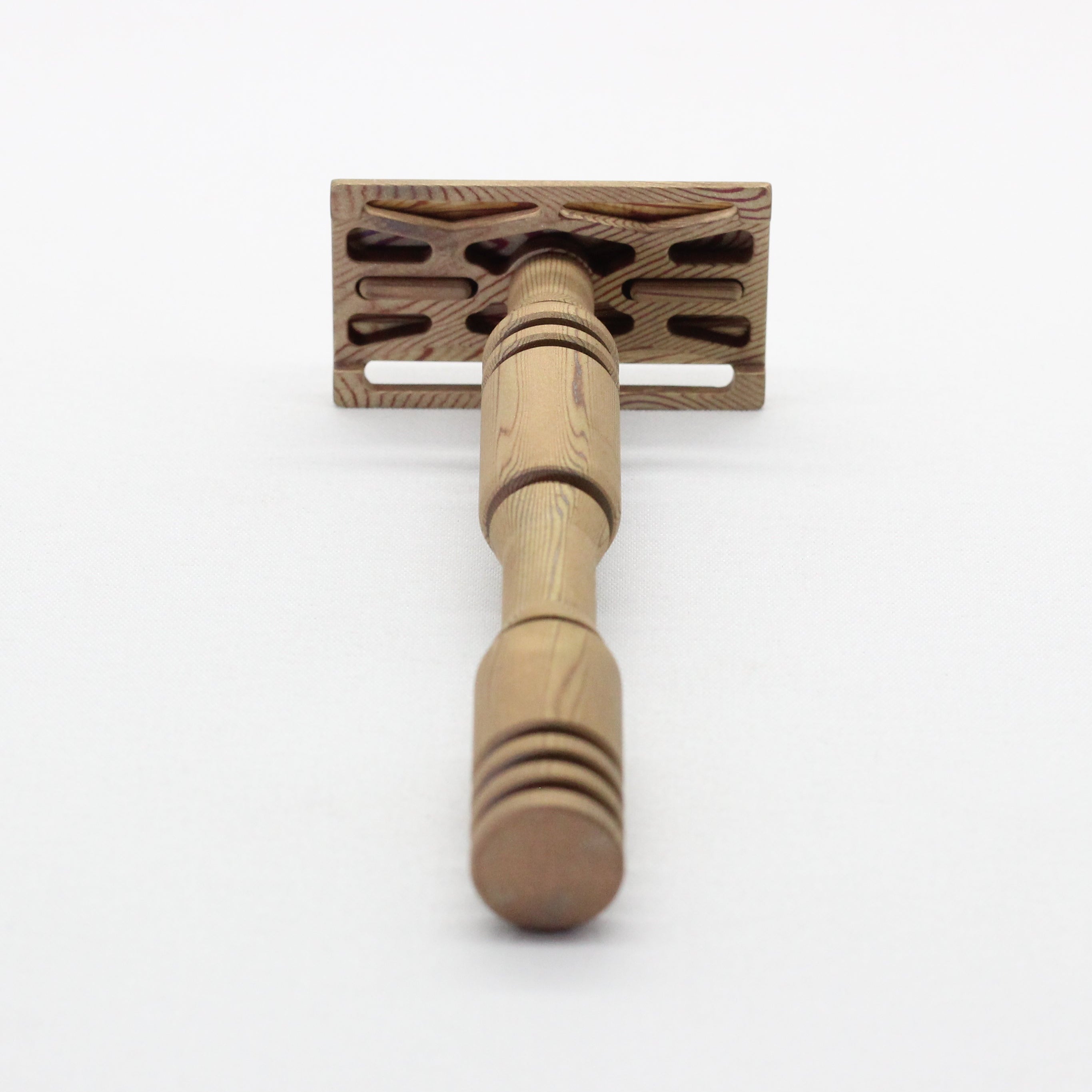 Mokume safety razor - Limited edition - twist pattern