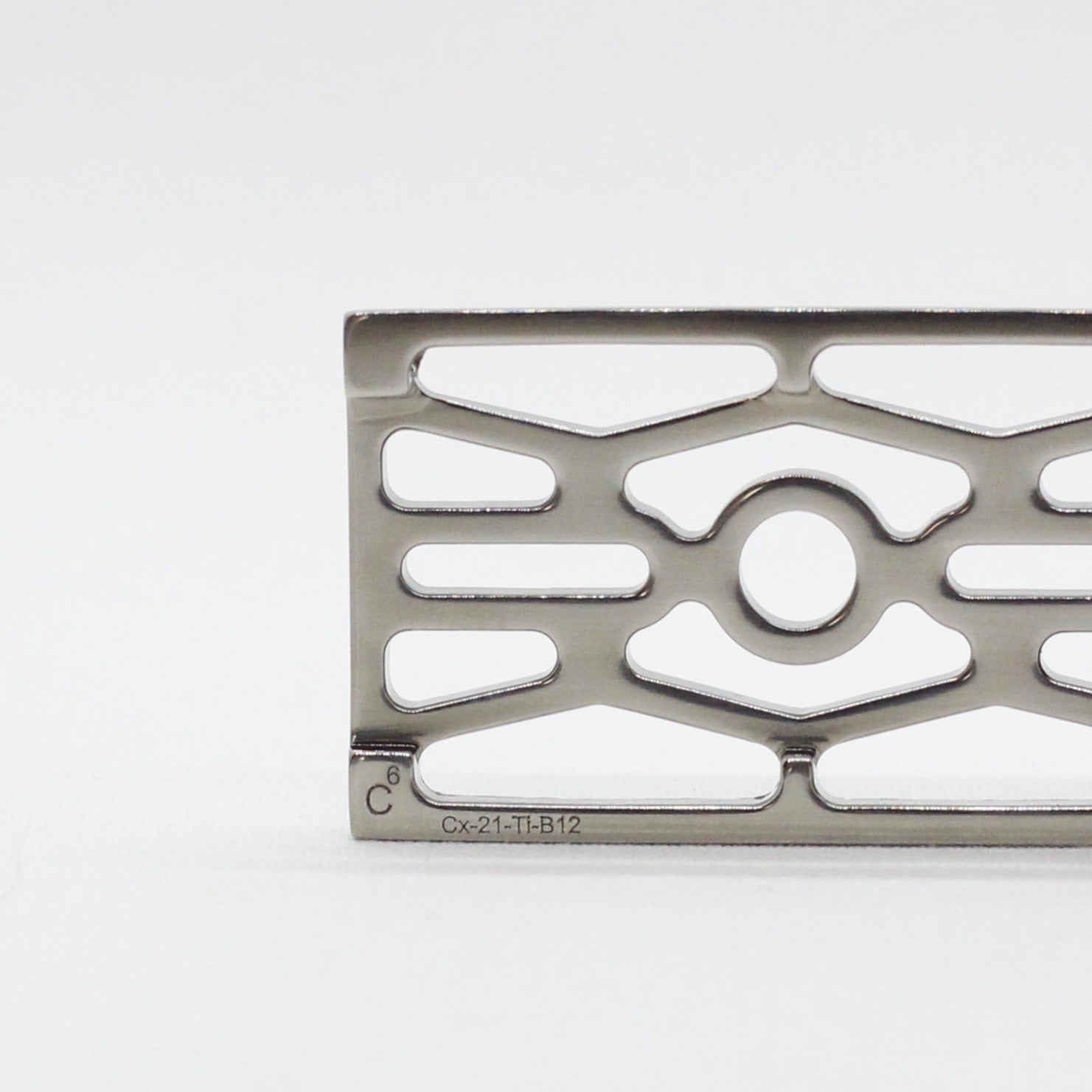 Carbon Shaving Co Deals - Titanium base plate - machined Titanium safety razor base plate