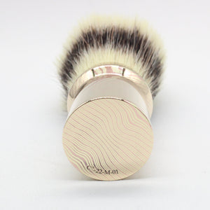 Mokume Shaving Brush - Hand Tied knot