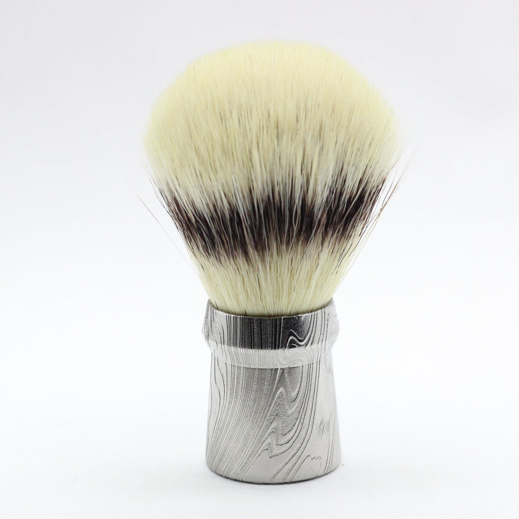 Reserved/Custom: Damascus Shaving Brush...