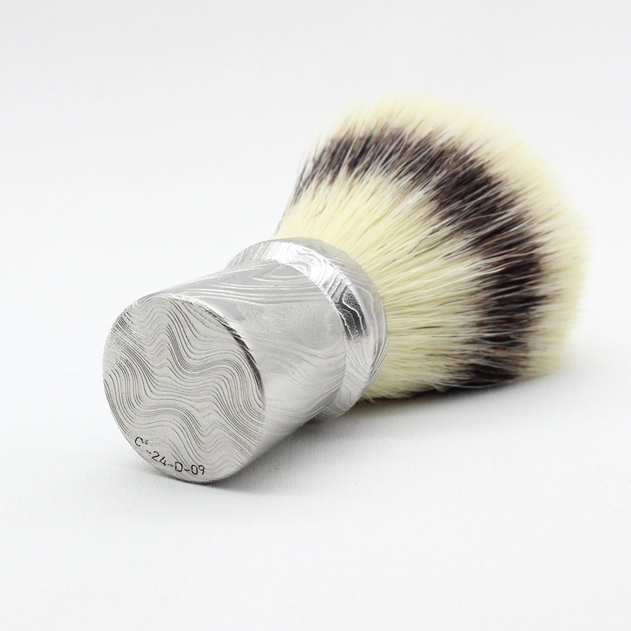 Reserved/Custom: Damascus Shaving Brush...