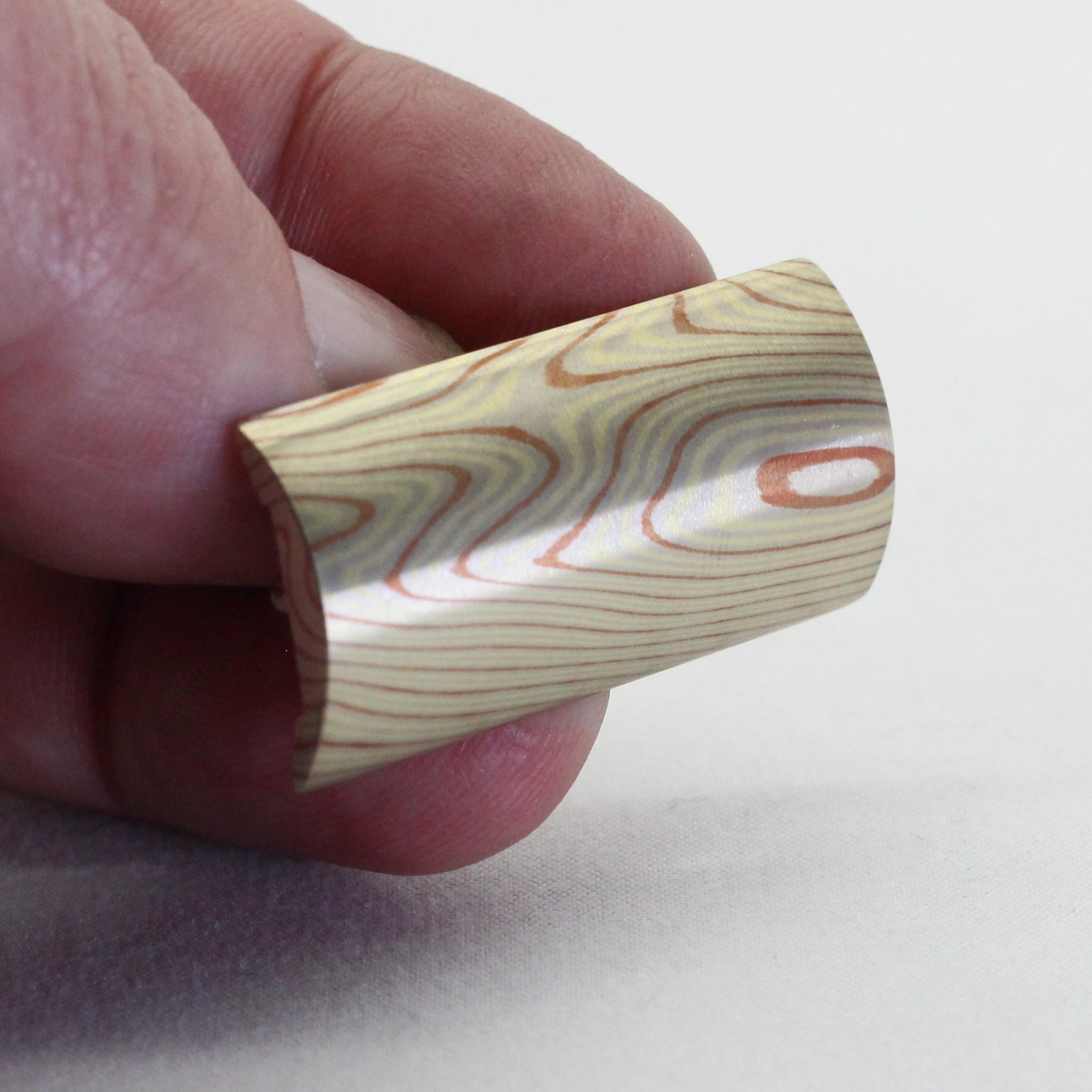 Reserved: Mokume Top Cap (3 Color)