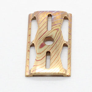 Custom/Reserved: Mokume Base Plate only