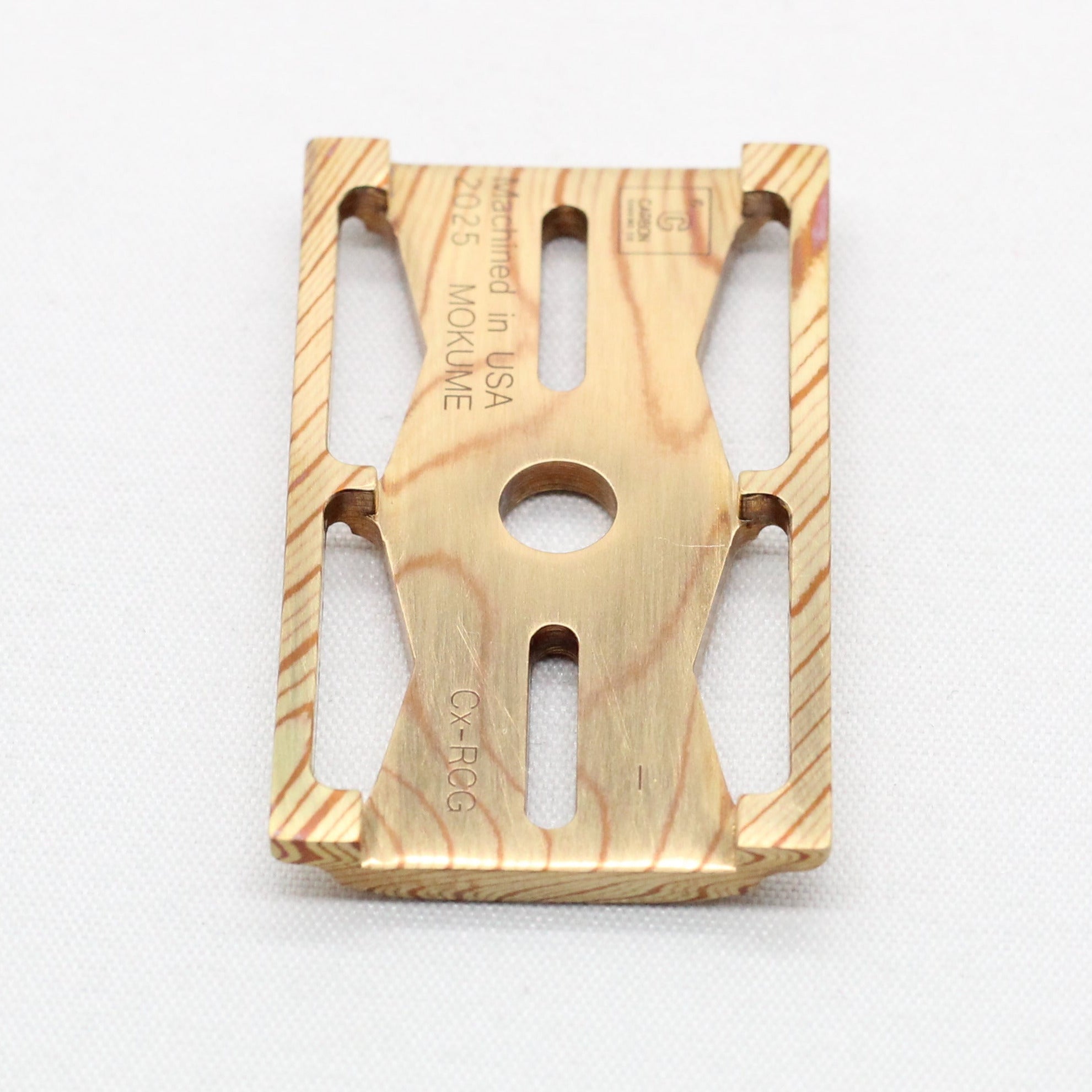 Custom/Reserved: Mokume Base Plate only