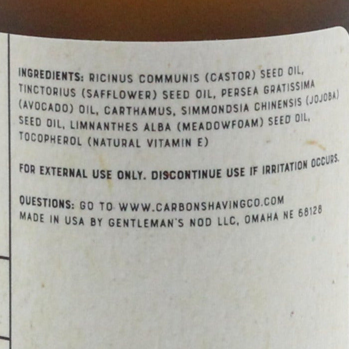Preshave Oil