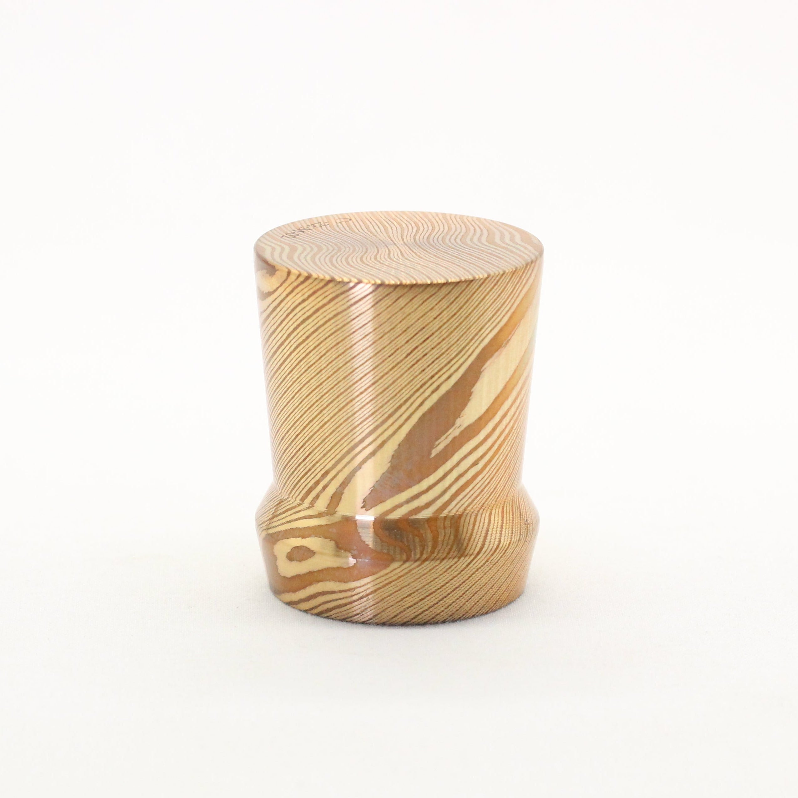 Custom/Reserved: Mokume Shaving Brush - Hand Tied knot.