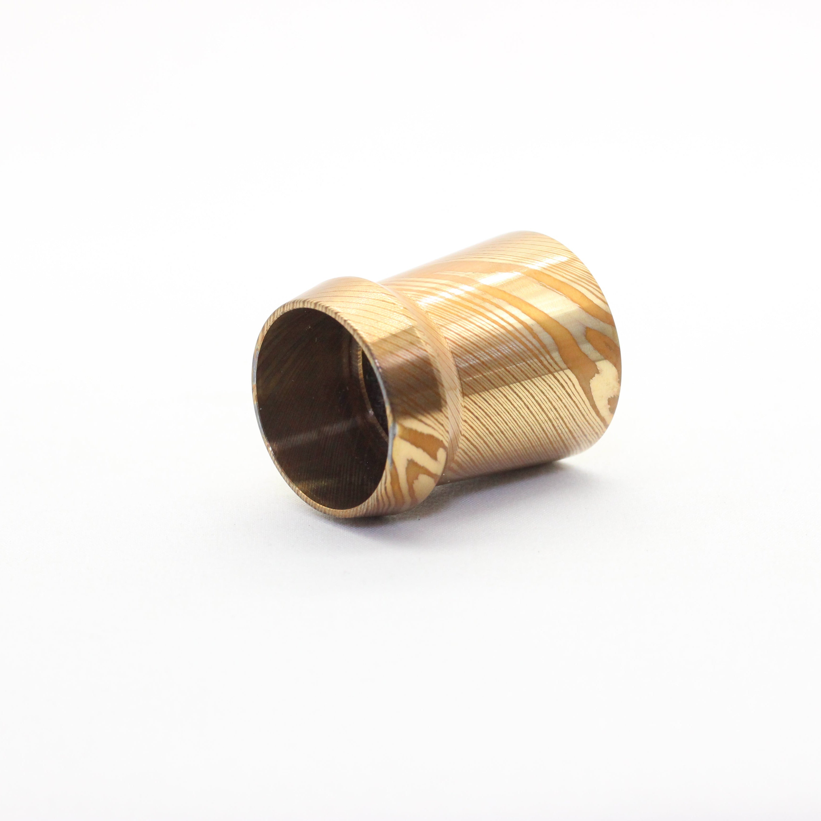 Custom/Reserved: Mokume Shaving Brush - Hand Tied knot.
