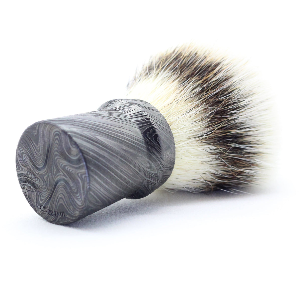 Custom: Damascus Shaving Brush - TaC/DLC.