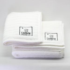 Luxury absorbent barber shaving towel set