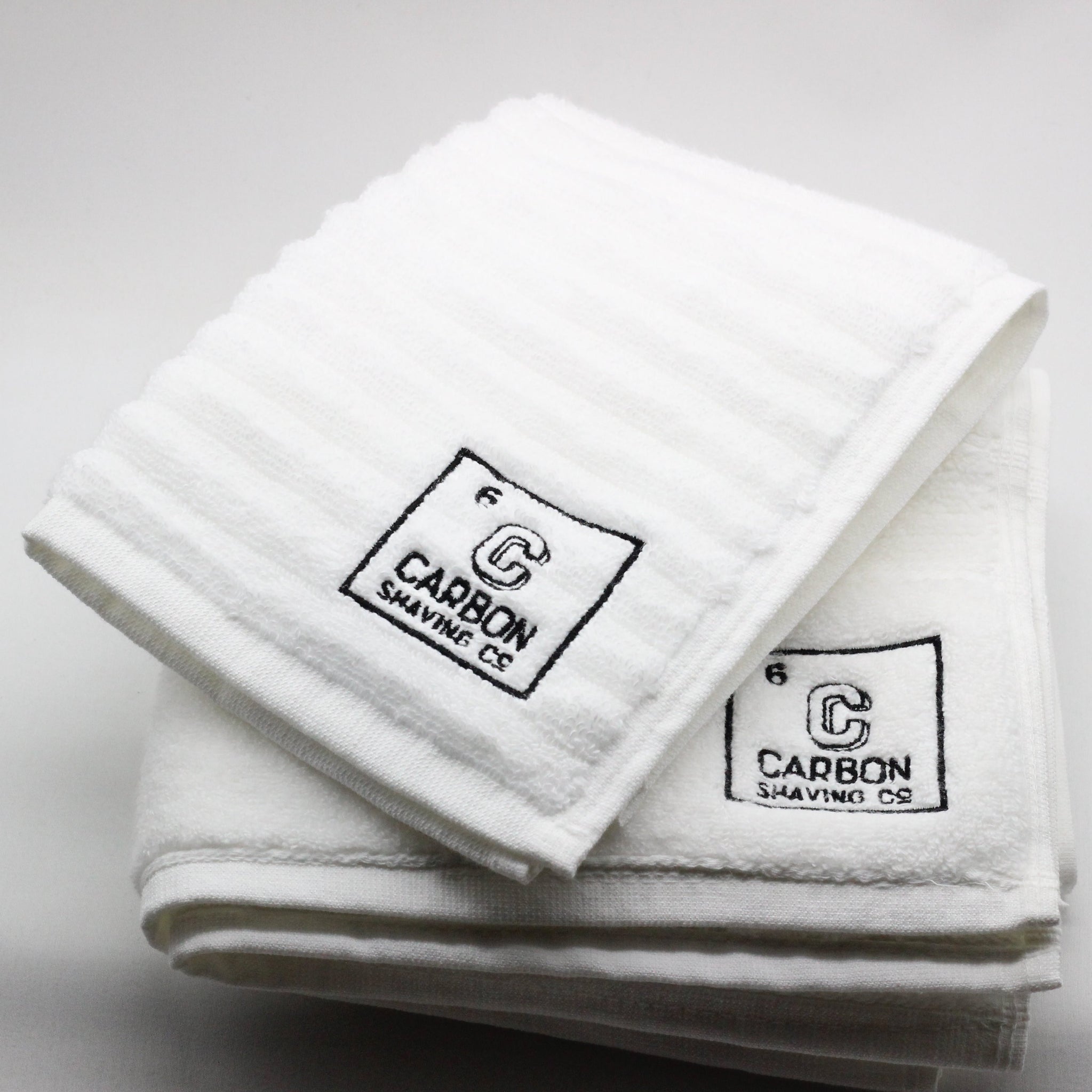 Luxury absorbent shaving towel set