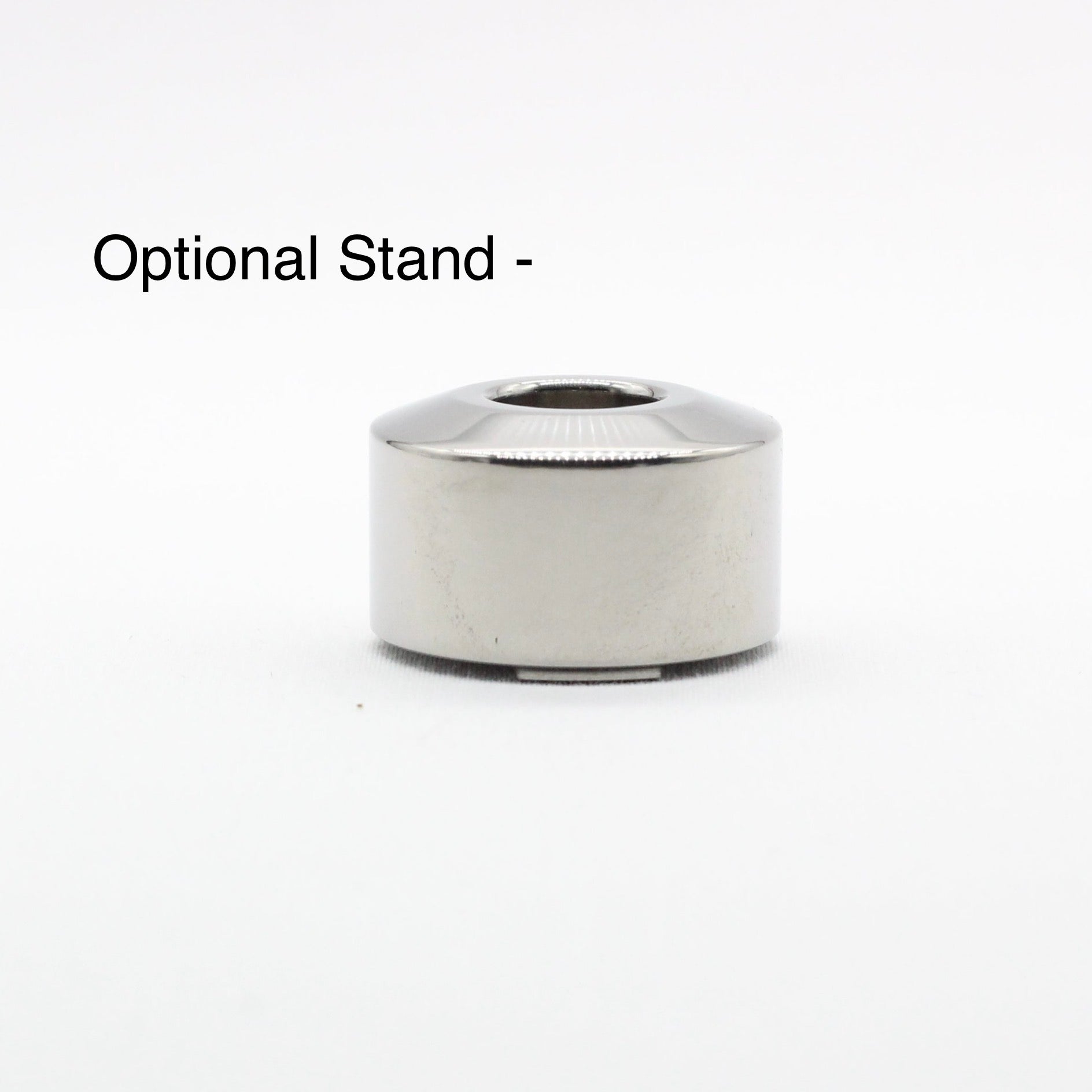 Luxury titanium safety razor stand