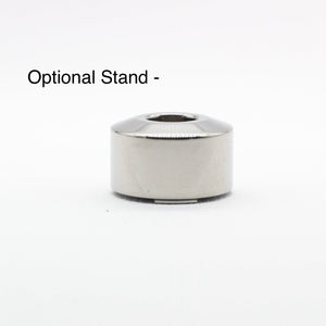 Luxury titanium safety razor stand