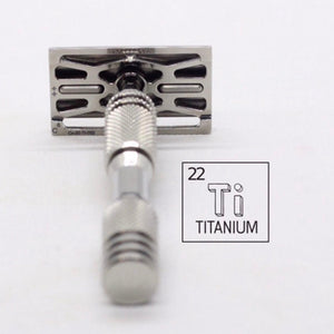 Carbon Shaving Co Discounts and deals - Titanium base plate - machined Titanium safety razor base plate