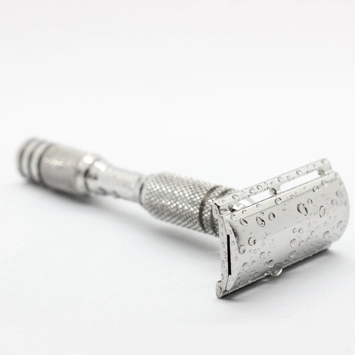 Cx Safety Razors Machined 316L stainless steel and Titanium single